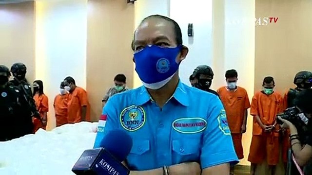 BNN dan Bakamla Ungkap Peredaran 460 Kilogram Sabu Jaringan Internasional