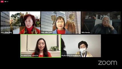 이용수 할머니 "램지어 교수 무시해라"...하버드대 세미나서 학생들에 당부 / YTN