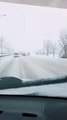 Bursa'da kar yağışı trafiği aksattı