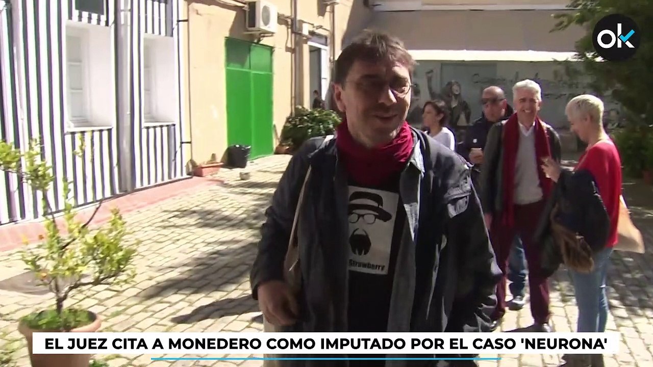 El juez pide los antecedentes penales de Juan Carlos Monedero
