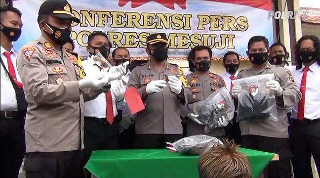 Polres Mesuji Ringkus Begal Lintas Provinsi