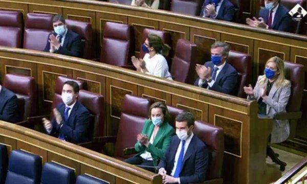 Sánchez, a Casado: Tiene que elegir_ o el camino de la moderación o el camino de la perdición por su complejo ante Vox _