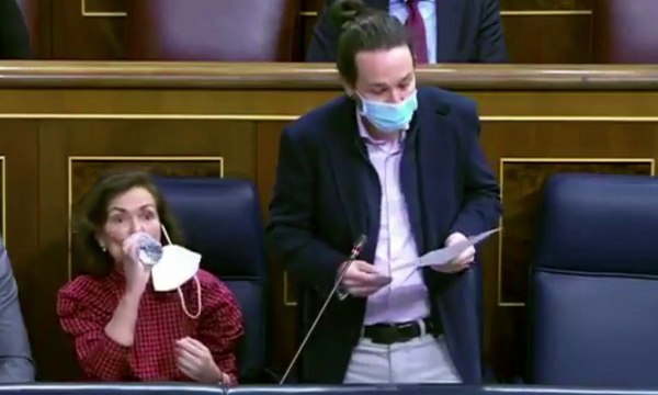 Pablo Iglesias, a García Egea: “Mire, a mí no me parece normal que Cifuentes se vaya de rositas y Pablo Hasél esté en la cárcel_