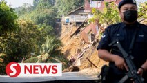 15 families forced to evacuate homes after section of Sungai Kelantan bank collapses