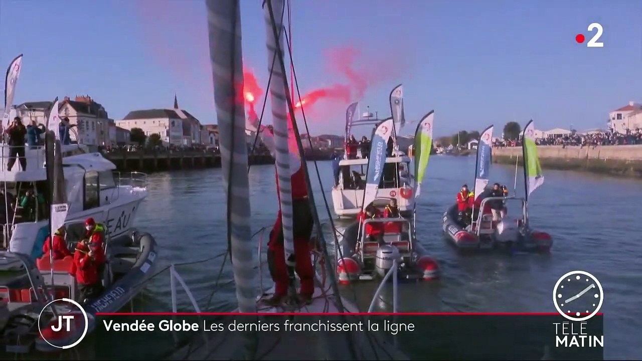Vendée Globe : les derniers skippers franchissent la ligne d’arrivée