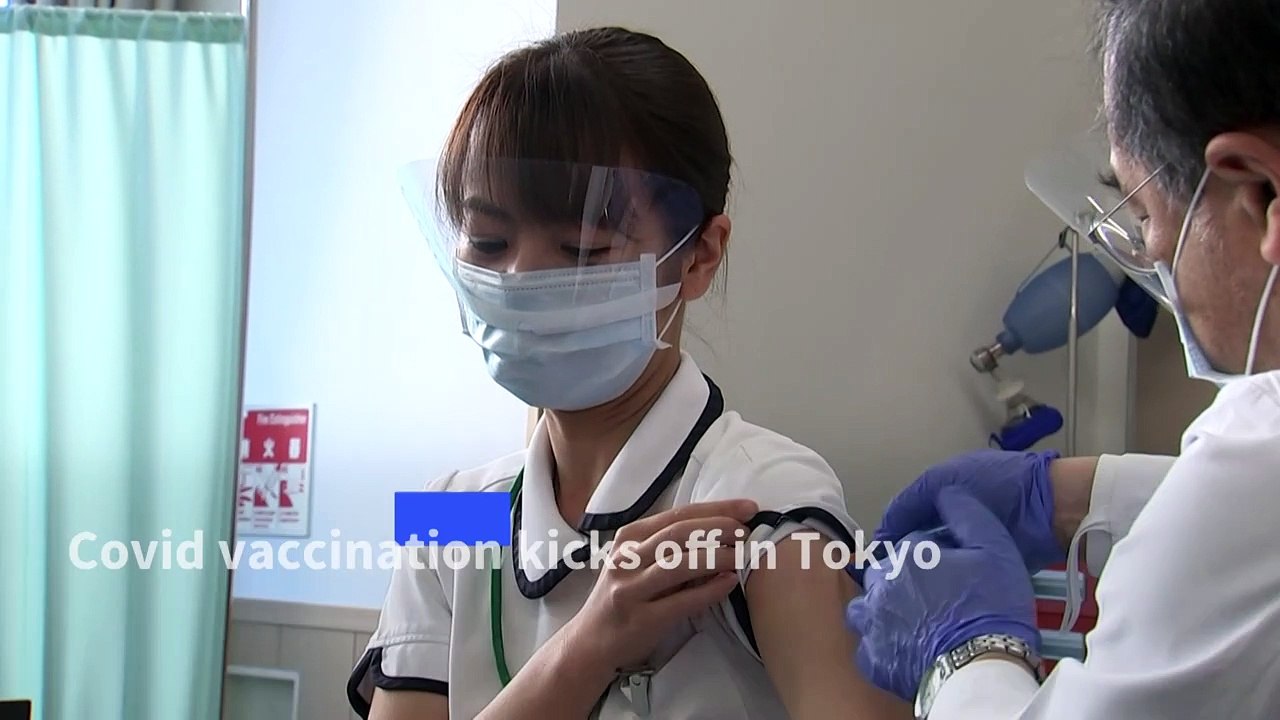 Japan starts vaccine rollout with healthcare workers