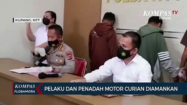 Polisi Tangkap Pelaku Dan Penadah Sepeda Motor Curian