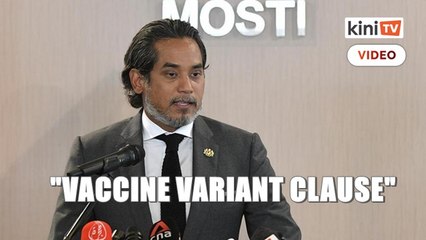Khairy-Pfizer deal has 'variant clause' for upgraded vaccines