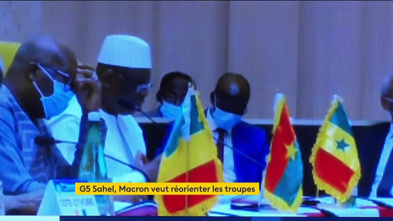 G5 Sahel : Emmanuel Macron exclut pour l’instant un retrait des troupes françaises