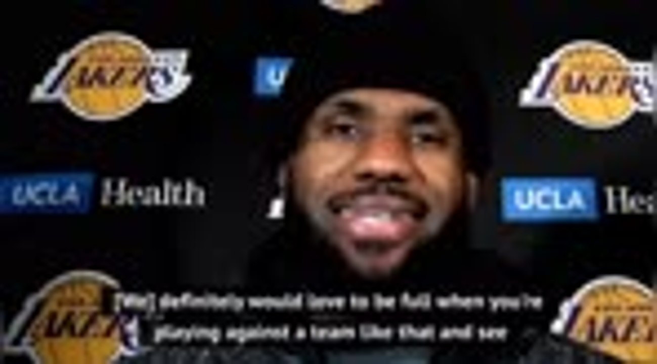 LeBron relishing facing off against Nets 'Big Three'