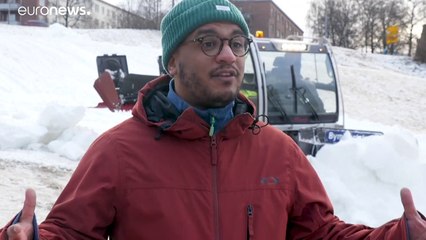 Der Schnee kommt per Laster: Langlauf in Oslo