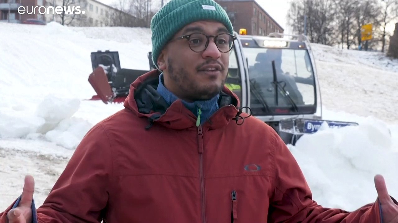 Der Schnee kommt per Laster: Langlauf in Oslo