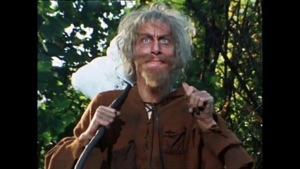 Catweazle S1/E13 'The Trickery Lantern' Geoffrey Bayldon,Hilda Braid,Charles 'Bud' Tingwell,Neil McCarthy