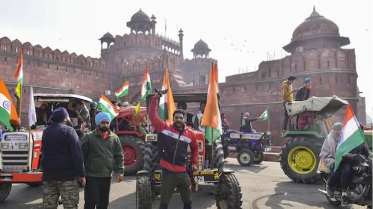 Delhi Police releases new footage of Red Fort violence during tractor rally
