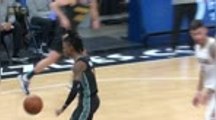 Vicious Ja dunk leaves Zion speechless