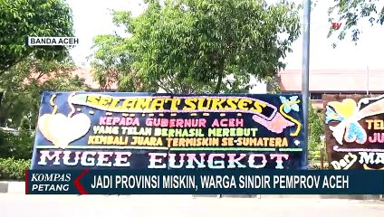 Aceh Provinsi Termiskin di Sumatera, Warga Kirim Ucapan 'Selamat' ke Kantor Gubernur