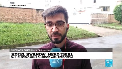 'Hotel Rwanda' hero faces trial as family fears for his life