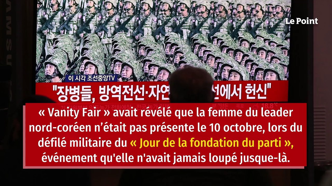 Ri Sol-ju, la femme de Kim Jong-un, apparaît pour la première fois en un an