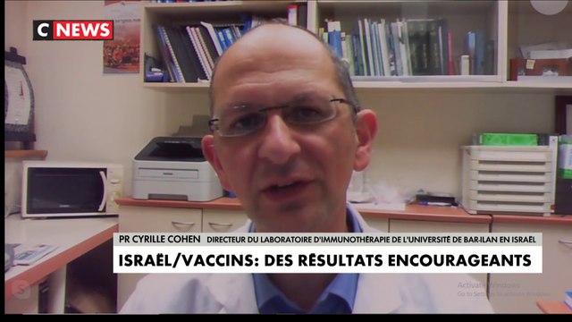 Vaccination : «Ce que l’on voit ce sont des chiffres aux alentours de 92% à 94% d’efficacité donc c’est très encourageant», déclare le Pr Cyrille Cohen