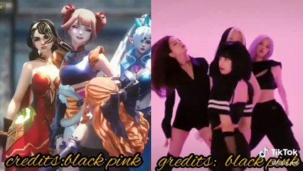 Mobile Legends Dance ft.Black pink