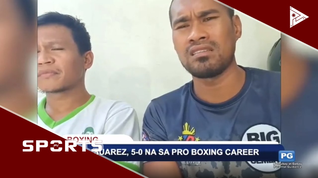 Suarez, 5-0 na sa pro boxing career