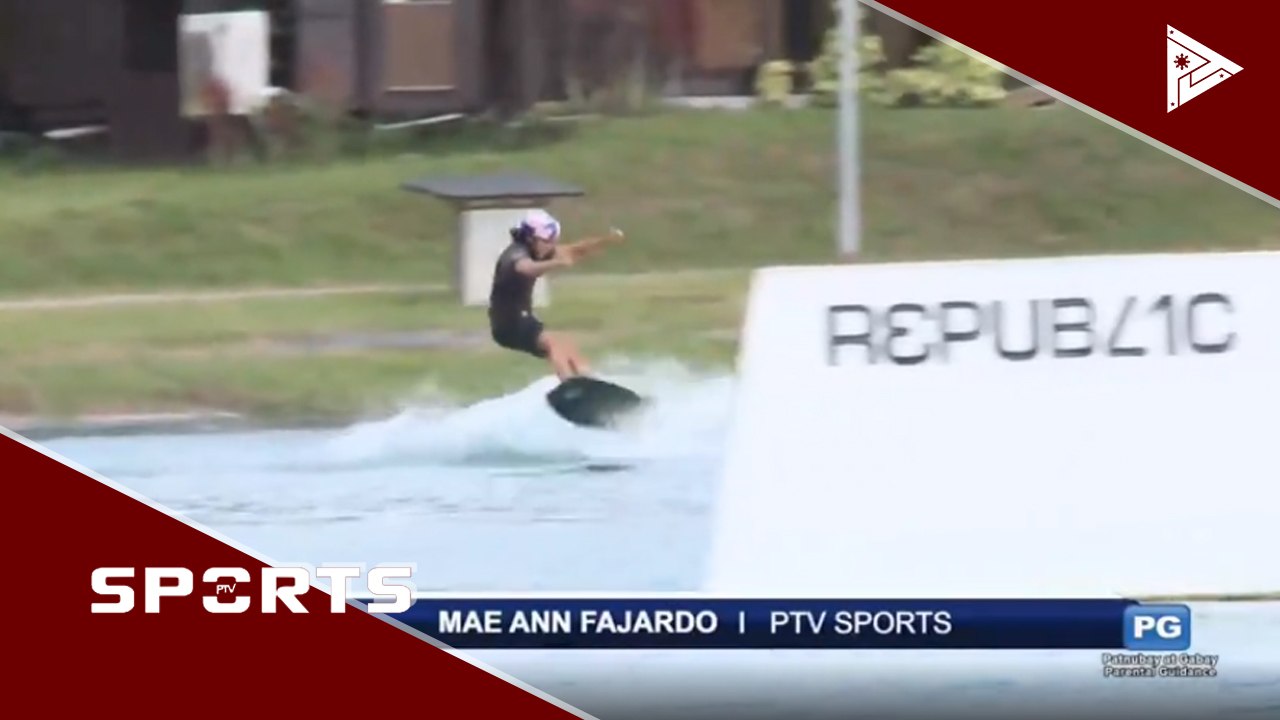 Raphael Trinidad, naghahanda na para sa Wakeboarding World Championships