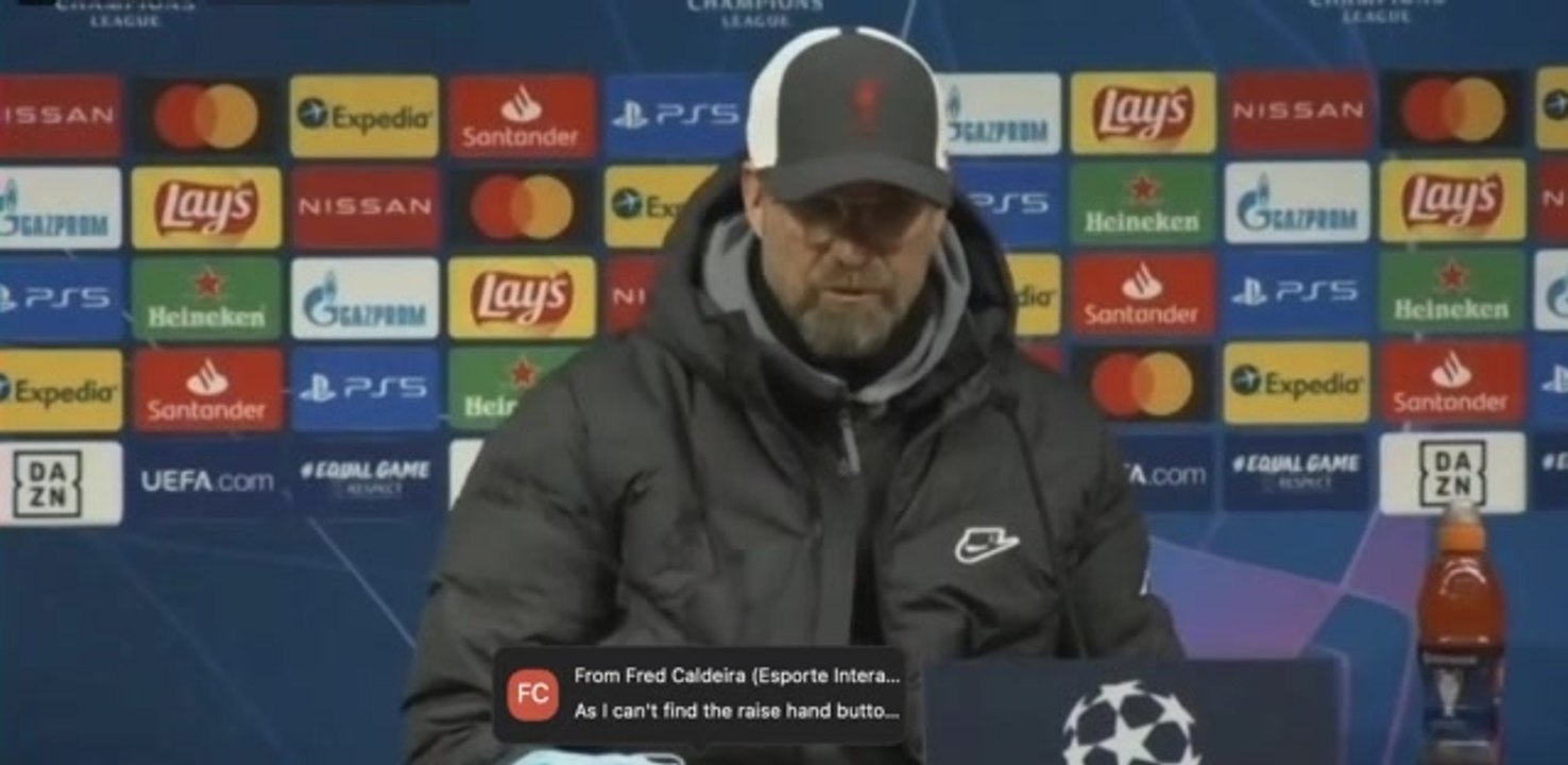 Klopp post Leipzig part one