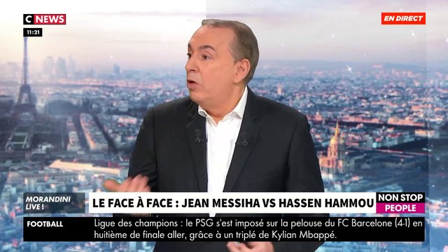 Echange tendu ce matin dans Morandini Live quand Jean Messiha affirme qu' il y a plusieurs catégories de Français en fonction de l'appartenance à l'identité française - VIDEO