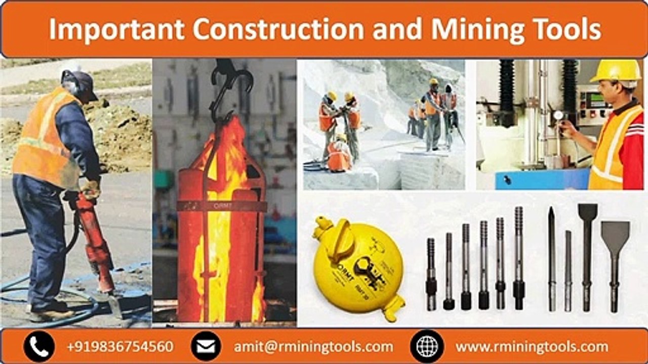 Important Construction and Mining Tools