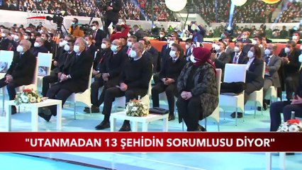 Cumhurbaşkanı Erdoğan: Utanmadan 13 Şehidin Sorumlusu Diyor