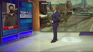Former Trump Plaza Casino in Atlantic City being demolished