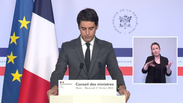 Gabriel Attal: Je comprends la frustrations des personnes de plus de 75 ans qui attendent ce vaccin comme une délivrance