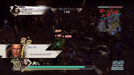 Dynasty Warriors 6 Dian Wei Ep. 2 Chapter 2 - Battle Of Guan Du (Eng. Ver)