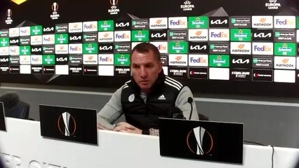 Brendan Rodgers on Importance of Europa League