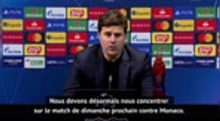 8es - Pochettino : "Il faut rester mesuré"
