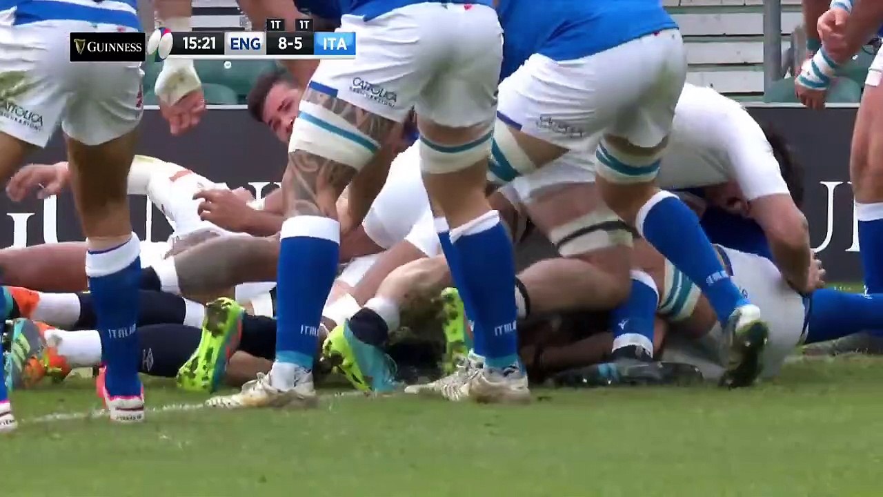Inghilterra v Italia - Momenti Salienti | 2021 Guinness Sei Nazioni