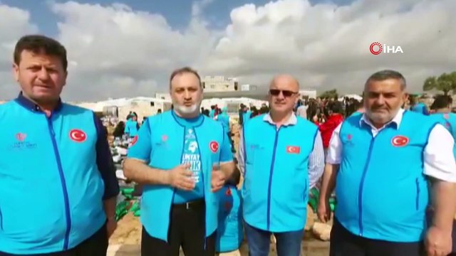 Akyazı Belediye Başkanı Soykan, İdlib’te savaş mağdurlarıyla buluştu- Başkan Soykan, savaş mağdurları için yapılan evlere katkıda bulundu- Başkan Soykan: “Artık Suriye’de benim de bir evim var”