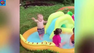 Try Not To Laugh - Funnest Baby Playing Water - Best Funny Videos Compilation 2021[have fun with us]