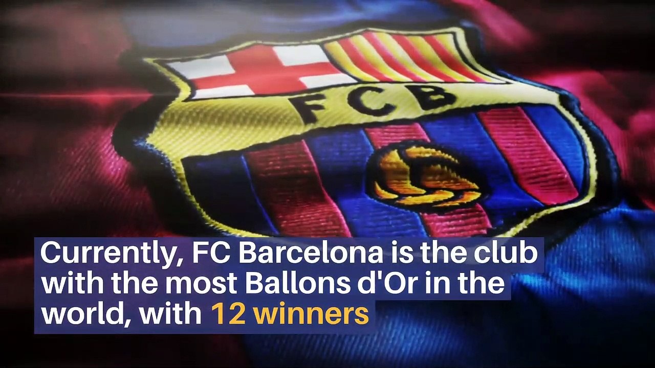The Ballons d'Or of FC Barcelona