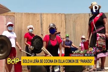 Olla común de “Paraíso” en Carabayllo pide ayuda