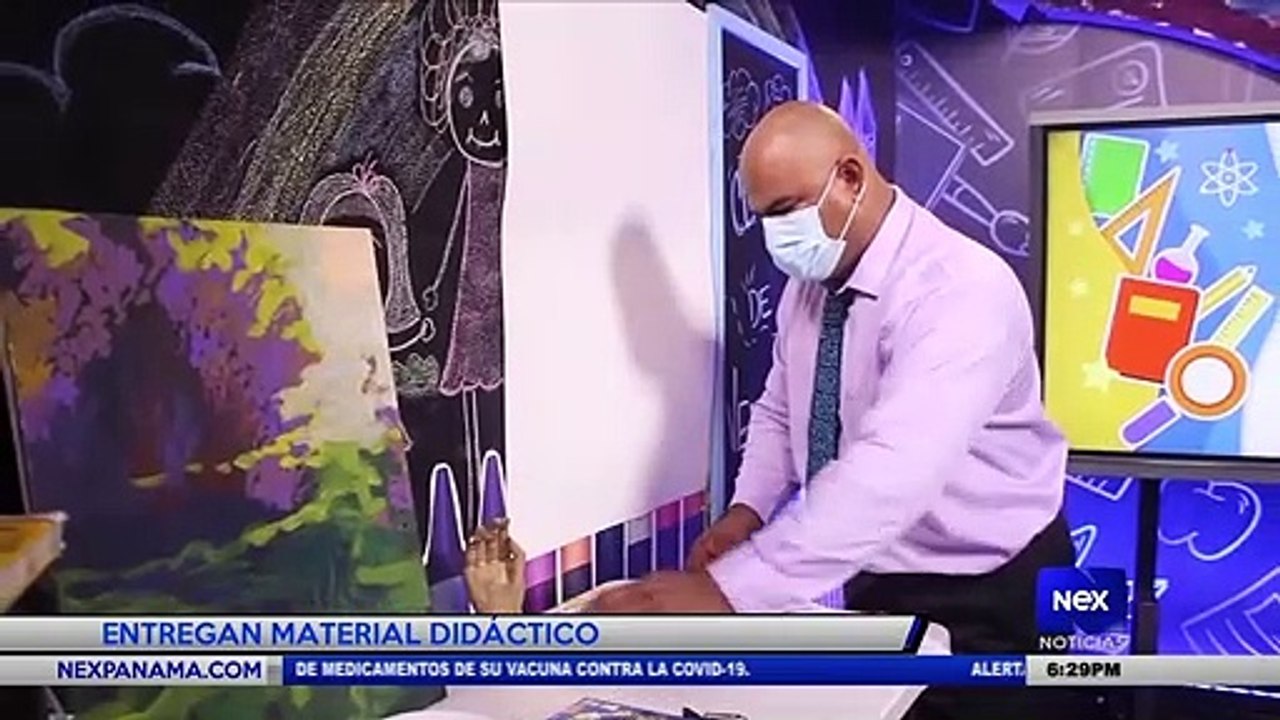 Entregan material didáctico para las clases 2021  - Nex Noticias