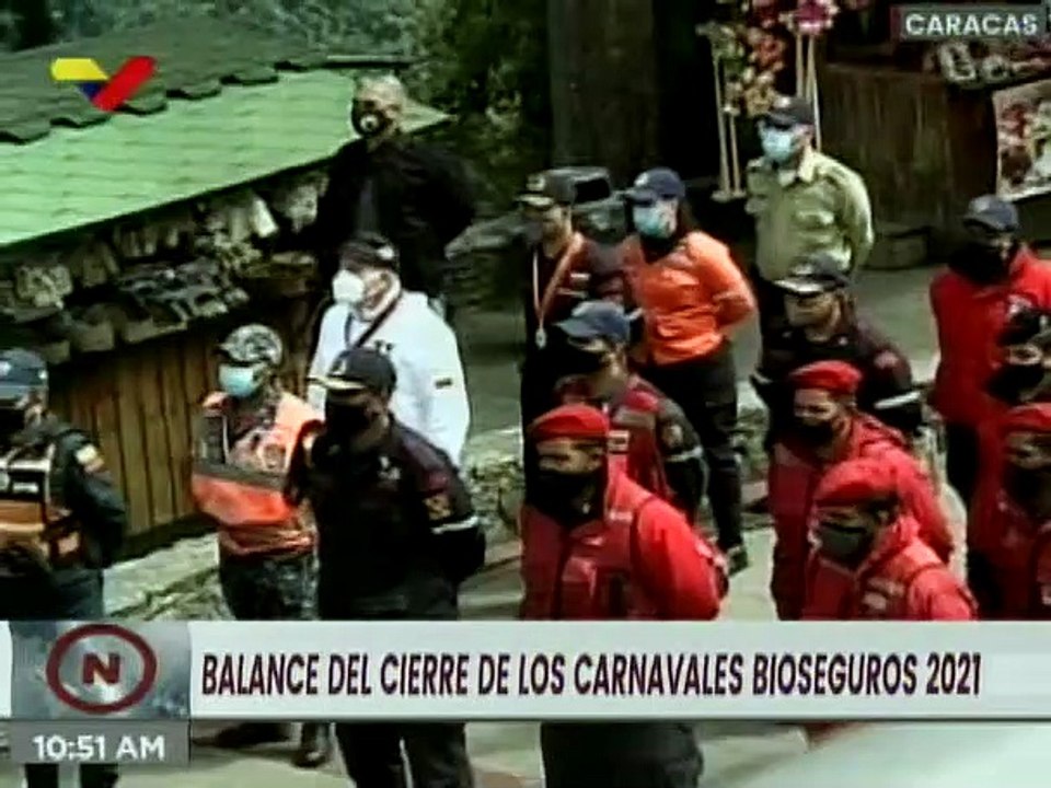 Cerca de 2,8 millones de personas se movilizaron durante los Carnavales Bioseguros 2021
