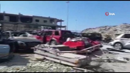 -  Facianın yaşandığı Beyrut limanında, onarım çalışmaları yavaş ilerliyor- Patlamanın üzerinden 6 ay geçmesine rağmen soruşturma sürüyor