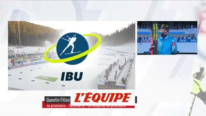 Fillon Maillet : «Je ne peux m'en prendre qu'à moi-même» - Biathlon - Mondiaux (H)