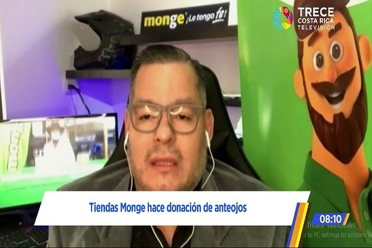 Tiendas Monge hace donaciones de anteojos
