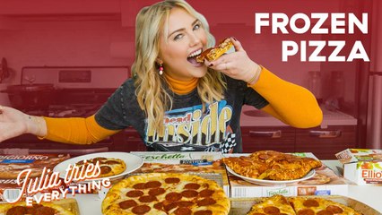 Julia Tries All The Frozen Pizza