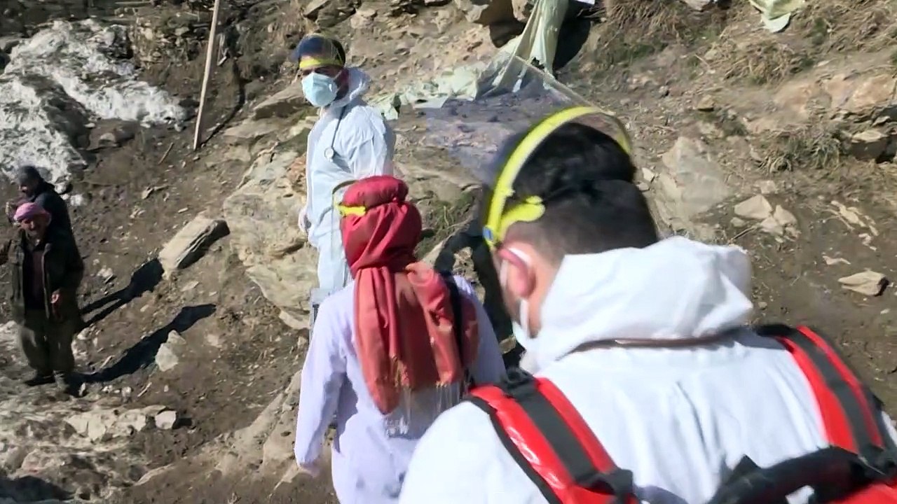 Turkish medics climb mountains to vaccinate remote villagers