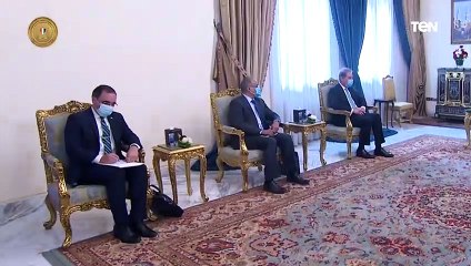 الرئيس عبد الفتاح السيسي يستقبل وزير خارجية باكستان شاه محمود قريشي