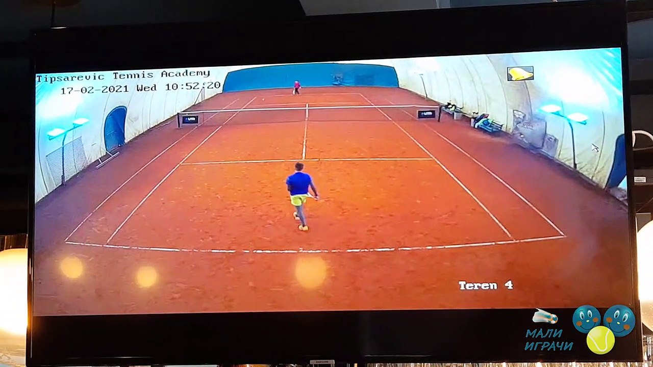 Oparnica - Jagrović, polufinale Dvoranskog prvenstva Srbije U14, TA Tipsarević 17.2.2021