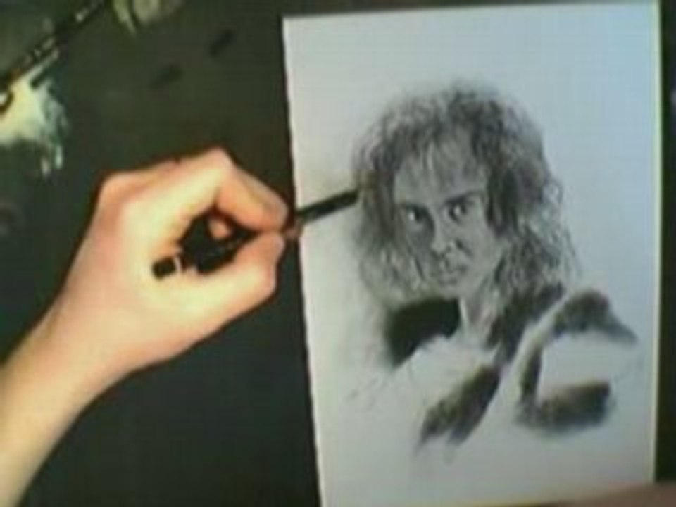 A fast drawing of Ronnie James Dio